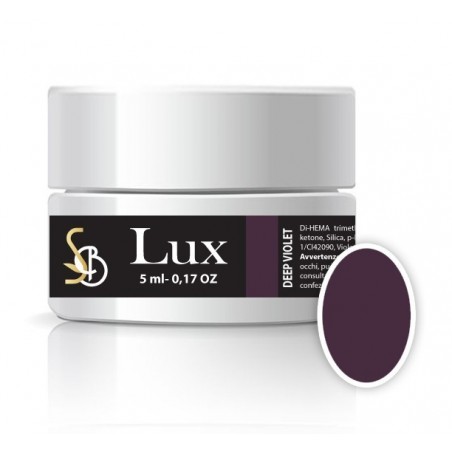 Gel color viola scuro senza dispersione - gel nail art