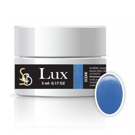 Gel color blu metallizzato senza dispersione - gel nail art