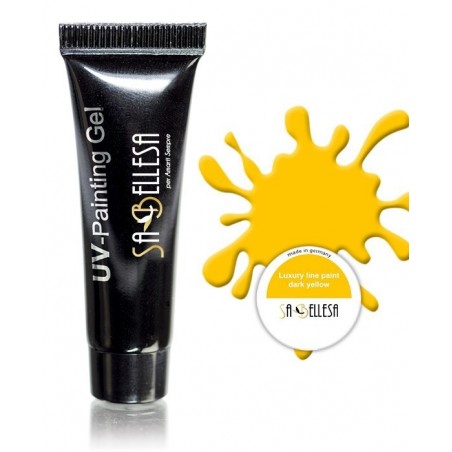 Painting Gel UV in pasta giallo scuro - gel nail art