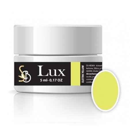 Gel color giallo evidenziatore senza dispersione - gel nail art