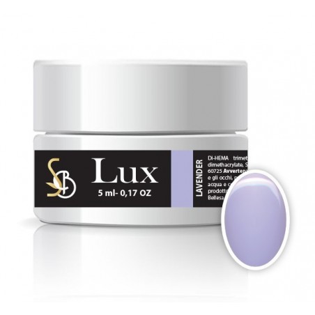 Gel color viola pastello senza dispersione - gel nail art