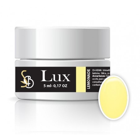 Gel color giallo pastello senza dispersione - gel nail art