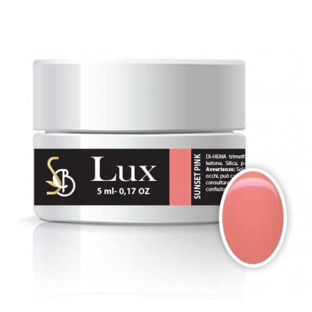 Gel color corallo senza dispersione - gel nail art