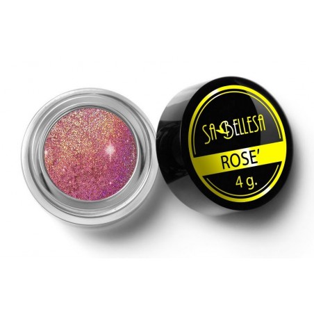 Glitter rosa a grana piccola per decorazioni nail art