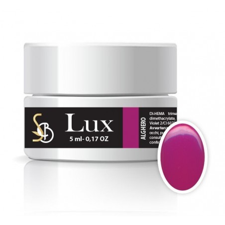 Gel color fucsia intenso perlato senza dispersione - gel nail art