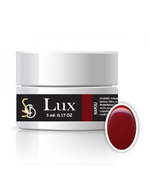 Gel color rosso ciliegia senza dispersione - gel nail art