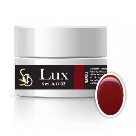 Gel color rosso ciliegia senza dispersione - gel nail art