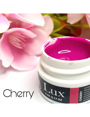 Gel nail art fucsia intenso - Cherry
