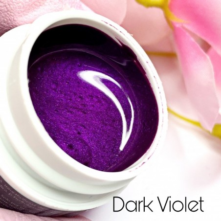 Gel nail art viola metallizzato - Dark Violet