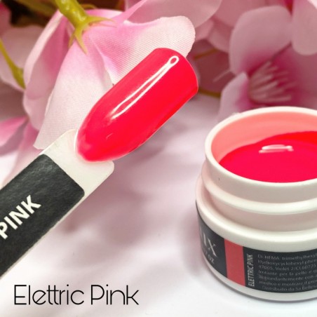 Gel nail art rosa shocking - Elettric Pink