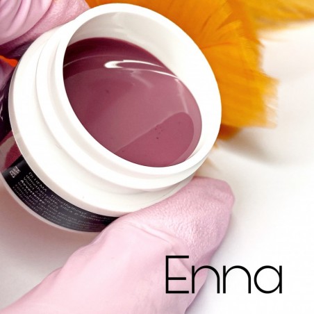 Gel nail art rosa cipria - Enna