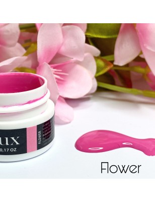 Gel nail art rosa/fucsia - Flower