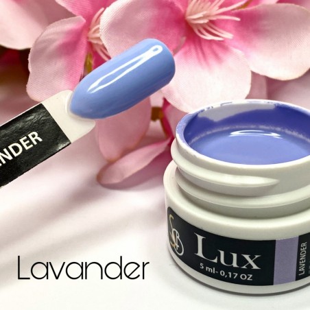 Gel nail art viola pastello - Lavanda