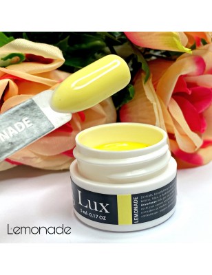 Gel nail art giallo pastello - Lemonade