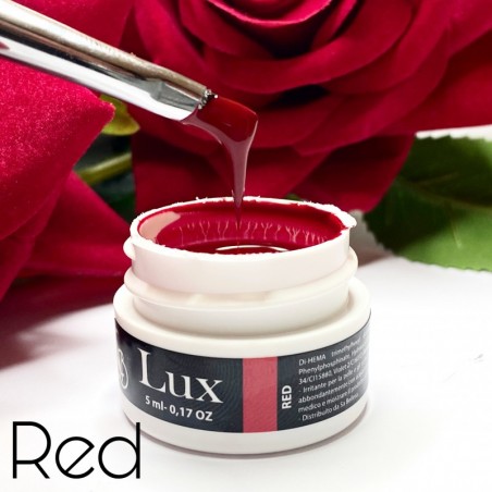 Gel nail art rosso - Red