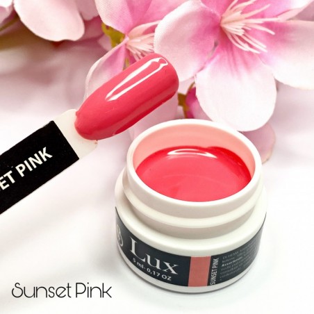 Gel nail art corallo - Sunset Pink