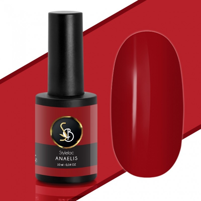 Smalto semipermanente Rosso Amaranto - Anaelis - New