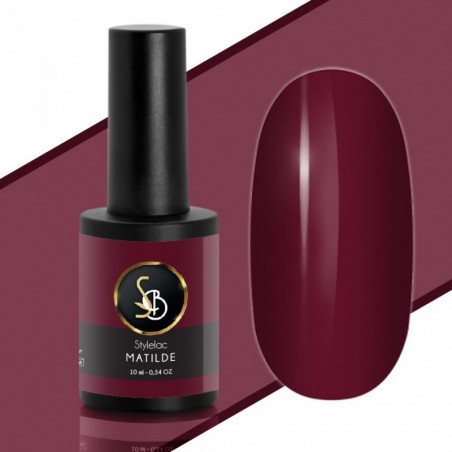 Smalto semipermanente bordeaux