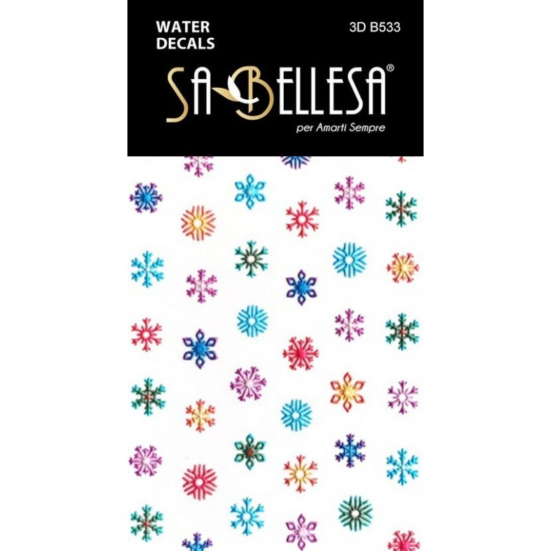 Water Decal 3D B533