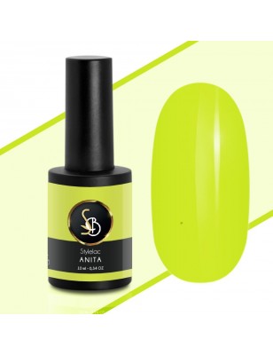 Smalto semipermanente giallo fluo