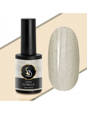 Smalto semipermanente champagne microglitterato