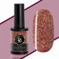 Smalto semipermanente multicolor rosa e oro glitterato - Gold Rock - New