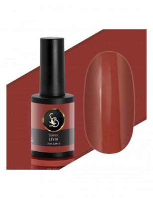 Kit unghie - Smalto semipermanente Marrone Nutella Livia