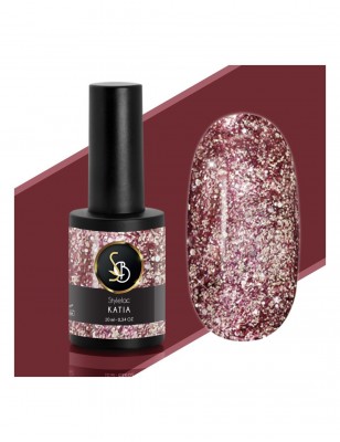 Kit unghie - Smalto semipermanente Gold Rose Katia