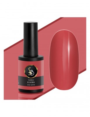 Kit unghie - Smalto semipermanente Rosso Mattone Elvira
