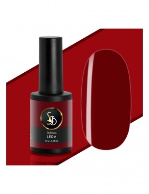 Kit unghie - Smalto semipermanente Bordeaux Leda