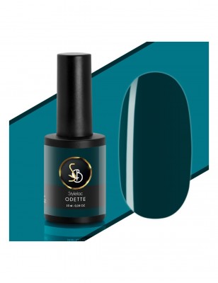 Kit unghie - Smalto semipermanente Verde scuro Odette