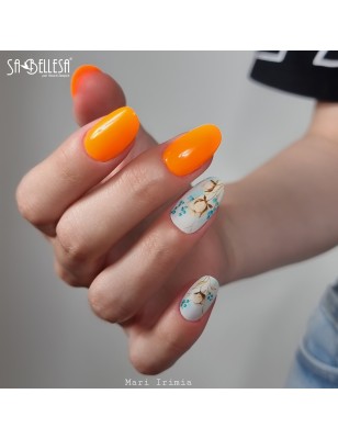 Smalto semipermanente Arancione Fluo - Fabiola