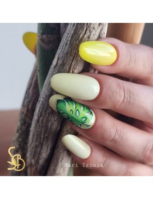 Smalto semipermanente giallo pastello - Orchidea - New