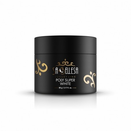 Polvere acrilica poly bianca