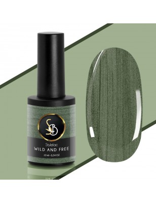 Smalto semipermanente verde metallizzato - Wild and Free