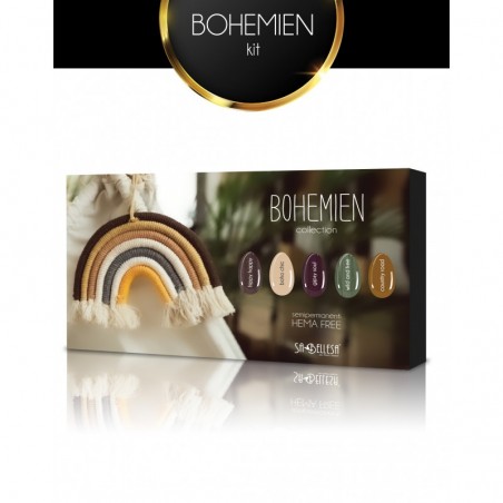 Kit unghie - Kit 5 smalti semipermanenti Bohemien