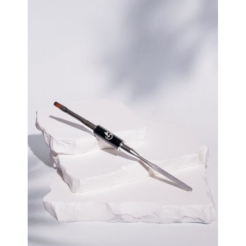 Pennello Acrylic Gel Brush a doppia punta