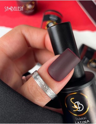 Smalto semipermanente rouge noir - Latina