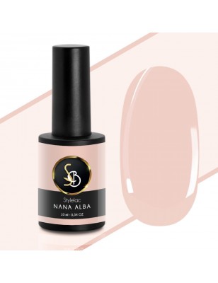 Smalto semipermanente bianco rosato - Nana Alba