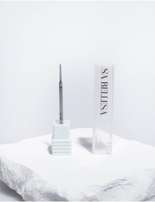 Punta Troncoconica piccola Diamantata grana media fascia blu