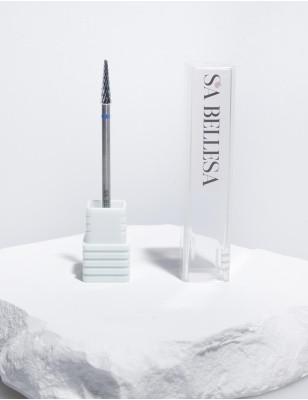 Punta di precisione in carbide grana media fascia blu