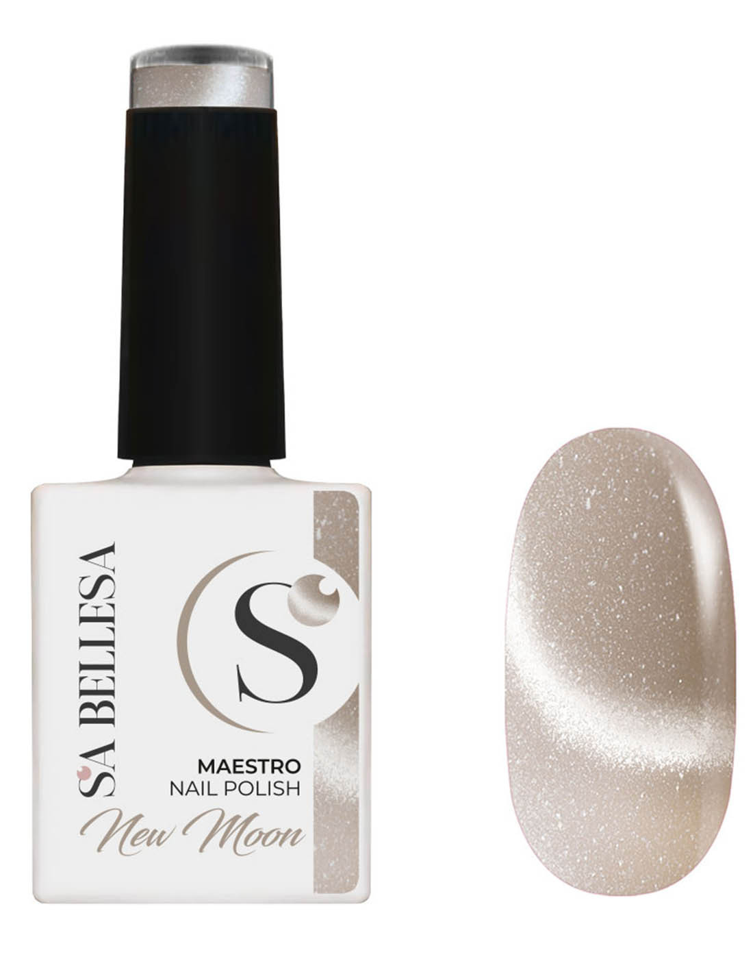 Smalto Semipermanente Beige Cat Eye – New Moon