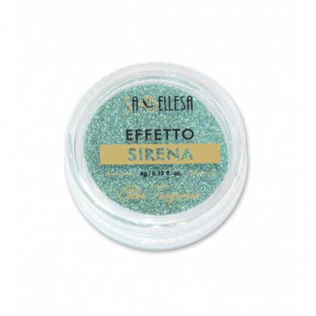 Glitter Effetto Sirena turquoise per decorazioni nail art