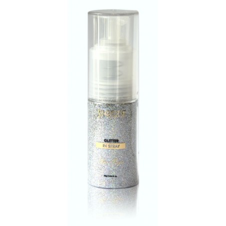 Glitter spray silver magic per decorazioni nail art